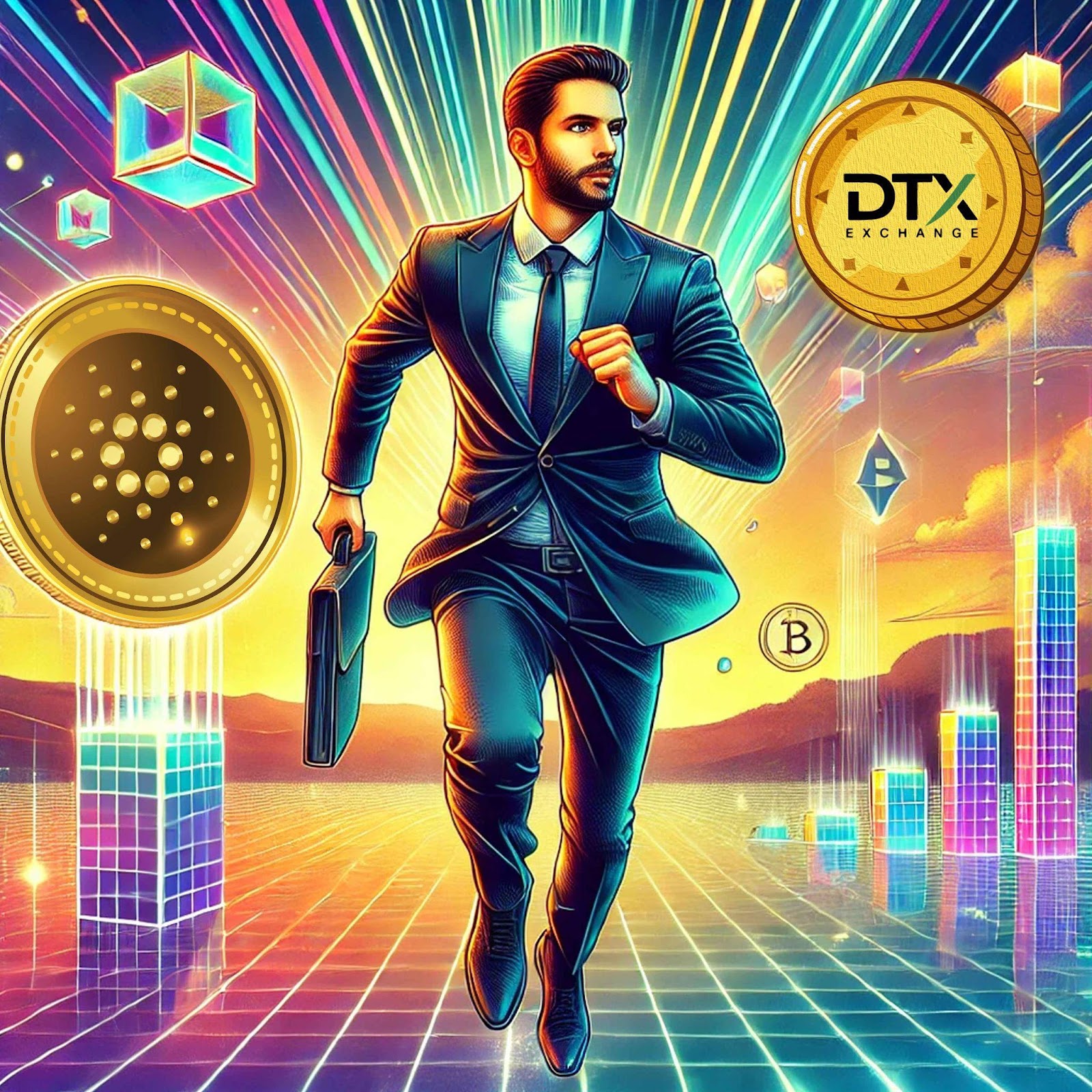 How Long Will DTX Exchange Take To Flip Cardano (ADA) From Top 10 Rankings?