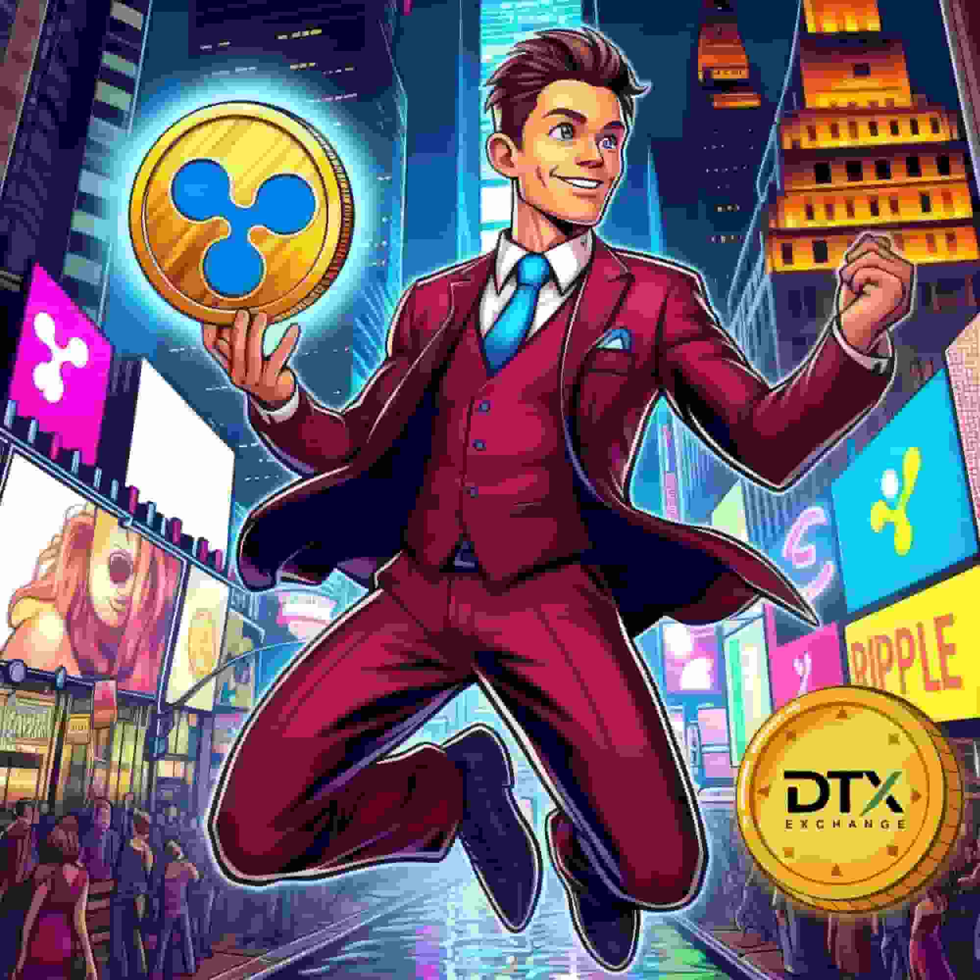 DTX Exchange Mengumpulkan Lebih dari  juta Penggalangan Dana Dari XRP dan DOGE Trader