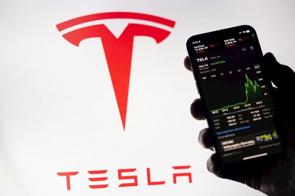 Here's what is happening with Tesla stock price