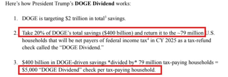 Elon Musk's DOGE could soon refund $5,000 to all US taxpayers; Will the