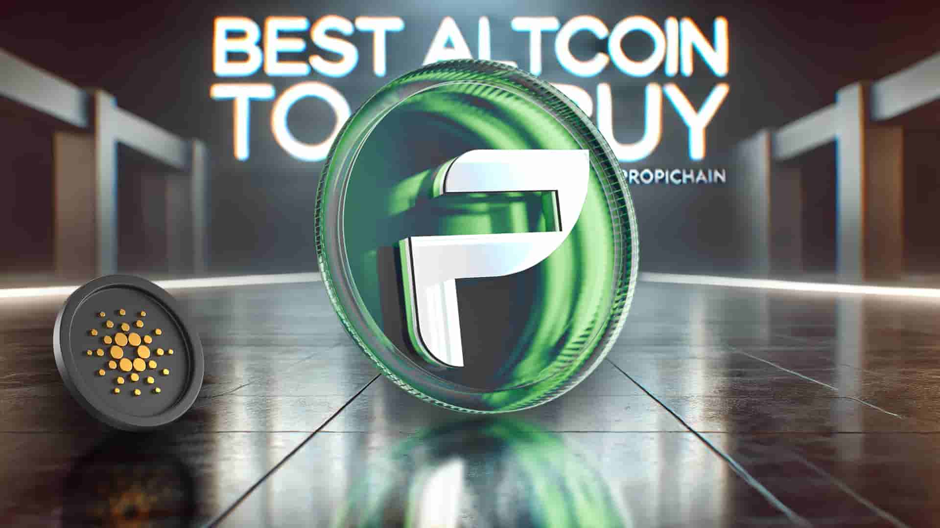 The Best Crypto to Buy for 100x Gains? Investors Favor PropiChain Over Cardano