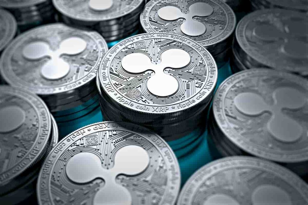 XRP exchange reserves rocket to 1-month high