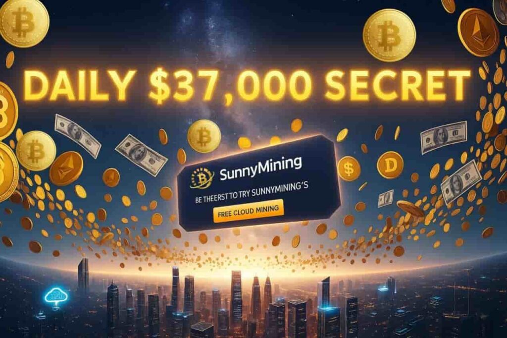 Daily $37,000 Secret Be the First to Try SunnyMining’s Free Cloud Mining