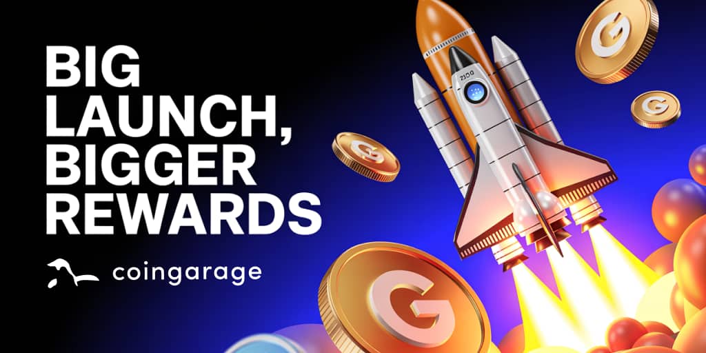 Big Launch, Bigger Rewards Coingarage Drops GARA Presale + 400K Token Airdrop