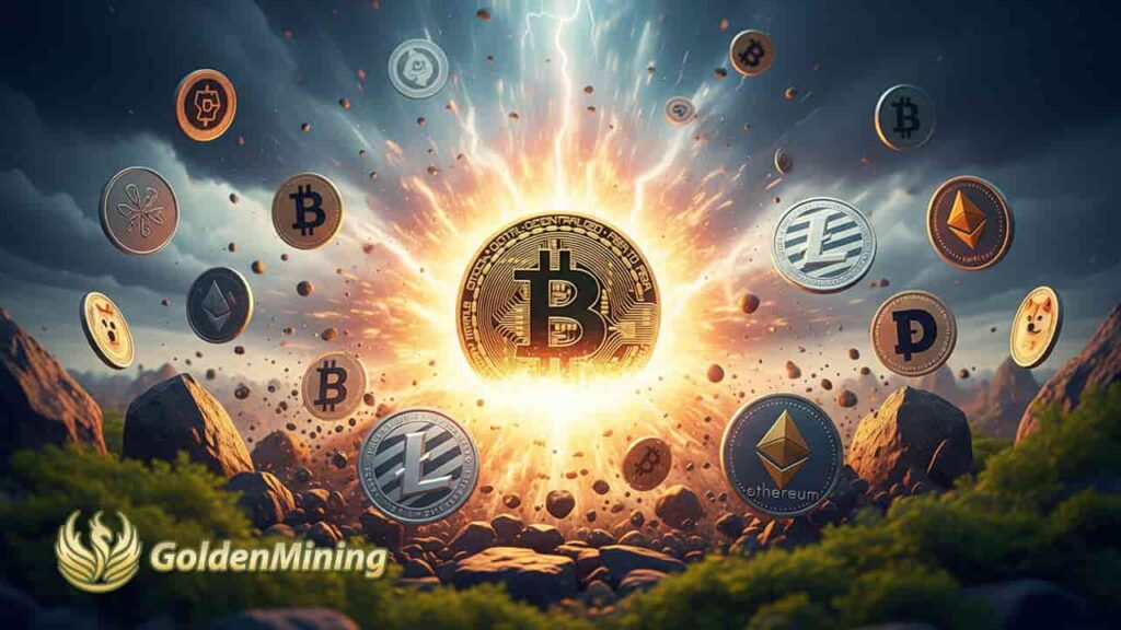 The arrival of the cryptobull market has triggered a mining boom. GoldenMining users earn an average of $9,800 per day
