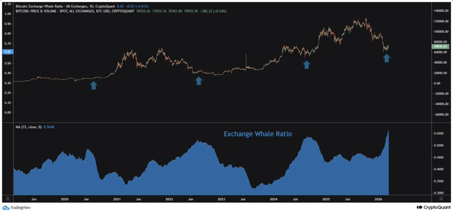 Whales trigger Bitcoin’s largest rebound signal; Is $100k next?